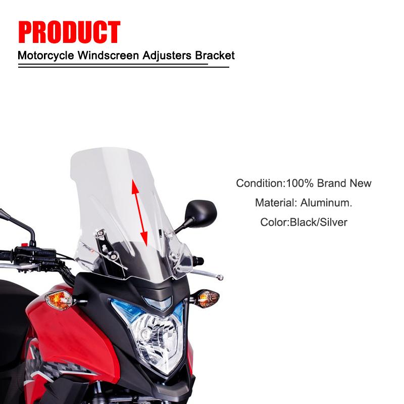 CB500X Motorcycle Windscreen Adjusters Airflow Adjustable Windscreen Wind For HONDA CB500 X CB 500X CB 500 X 2013 2014 2015
