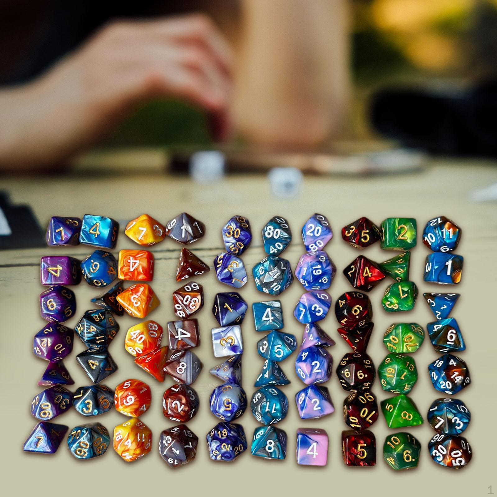 

Набор из 70 кубиков, настольная игра, обучающие математические игрушки, акриловые кубики для style B