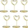 Elegant Mini Card Holder: Desktop Number, Photo Clip, Wedding Decoration