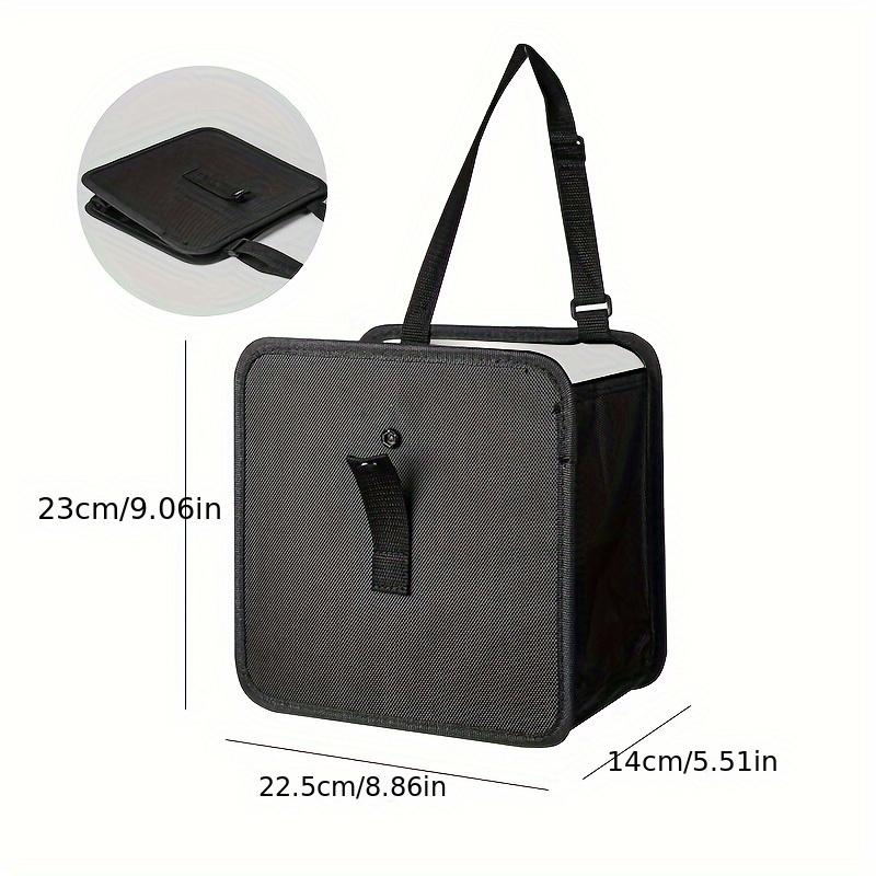 Foldable Car Trash Bin Storage Box, Seat Back Storage Box, Large Capacity Car Suspension Waterproof and Leak Proof Trash Bin Storage Bag
