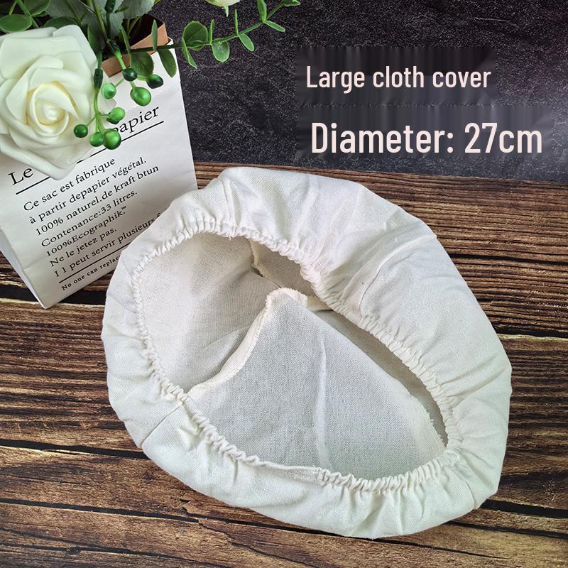 Large Bamboo Rattan High-Foot Steamed Bun & Snack Basket - Finely Woven, Multi-Purpose Household Kitchen Fruit & Vegetable Wash Basket, Round Design