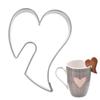 Steel Heart Cookie Cutter 5.5 Cm