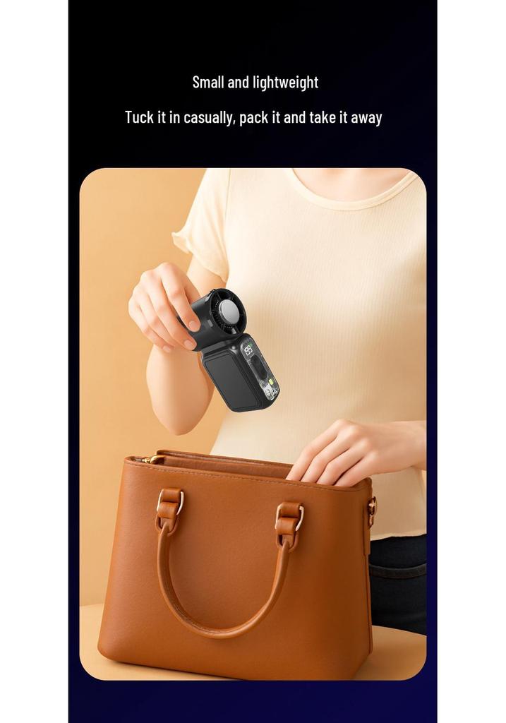 Portable Rechargeable Mini Handheld Cooling Fan