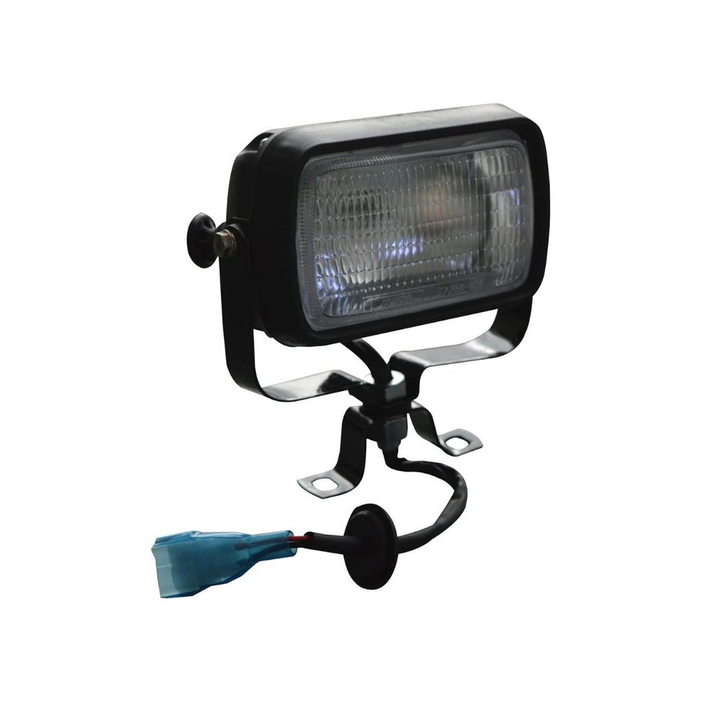 Sestava pracovní lampy Apsmotiv s tlačítkovým vypínačem Push-Pull Vhodné pro traktory Ford New Holland JCB a univerzální použití