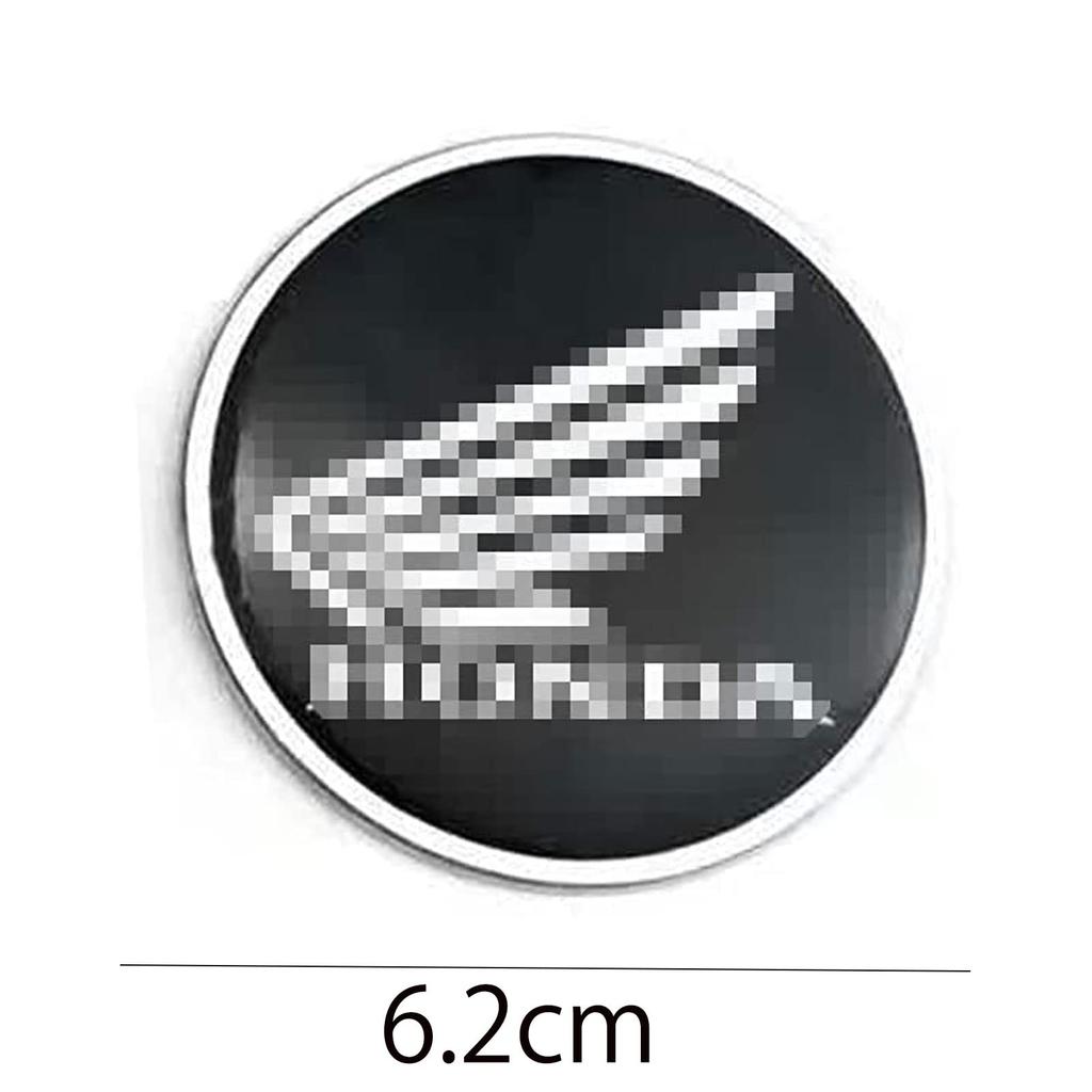 TOUFEIYUAN Honda Sticker Logo Motorcycle Gas Tank Sticker Emblem Badge Decoration Cbr500rCbr 250r Cb650rCb1000r Racing Wings Decals (Black Pair)..