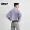 ONLY Women's Versatile Textured Stripe Knit Top