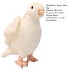 22/30CM Simulation Pigeon Plush Toy Kids Stuffed Pigeon Doll Toddlers Boys Girls Soft Bird Plushie Educational Animal Toy Decoration