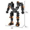 MyBuild 1001 Mecha Frame Block Robot Base Assembly Set Freely Customizable Compatible with Other Brands Recommended for Ages 10 and Up