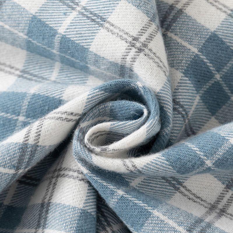 K-style Children's Clothing Spring and Autumn Boys' Long-Sleeved Shirt Kids Gingham Hooded Shirt Baby Boy Casual Long Sleeve Tops