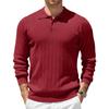 Mens   Shirts Classic Long Sleeve Buttons Fitness Workout T-Shirts Casual Fall Gym Muscle Fit Sports Tops