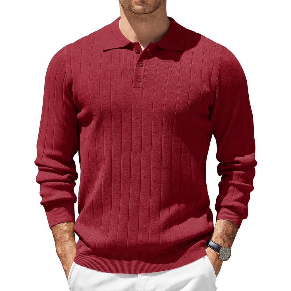 Mens   Shirts Classic Long Sleeve Buttons Fitness Workout T-Shirts Casual Fall Gym Muscle Fit Sports Tops