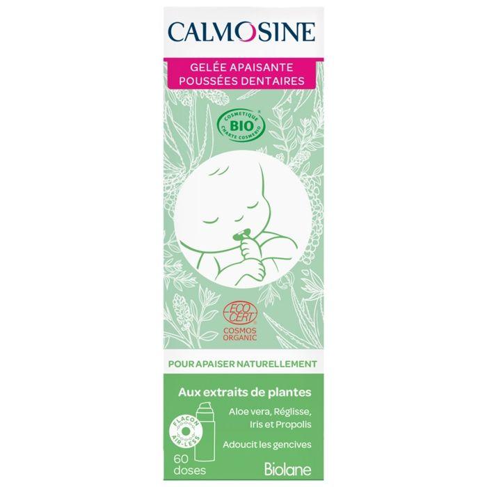 Calmosine Gelée Apaisante Poussées Dentaires Bio Premières Dents Bébé 15ml
