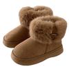 2024 New Classic Thickened Fleece Women's Snow Boots Comfortable Warm Ankle Boots Women Winter Ladies Shoes