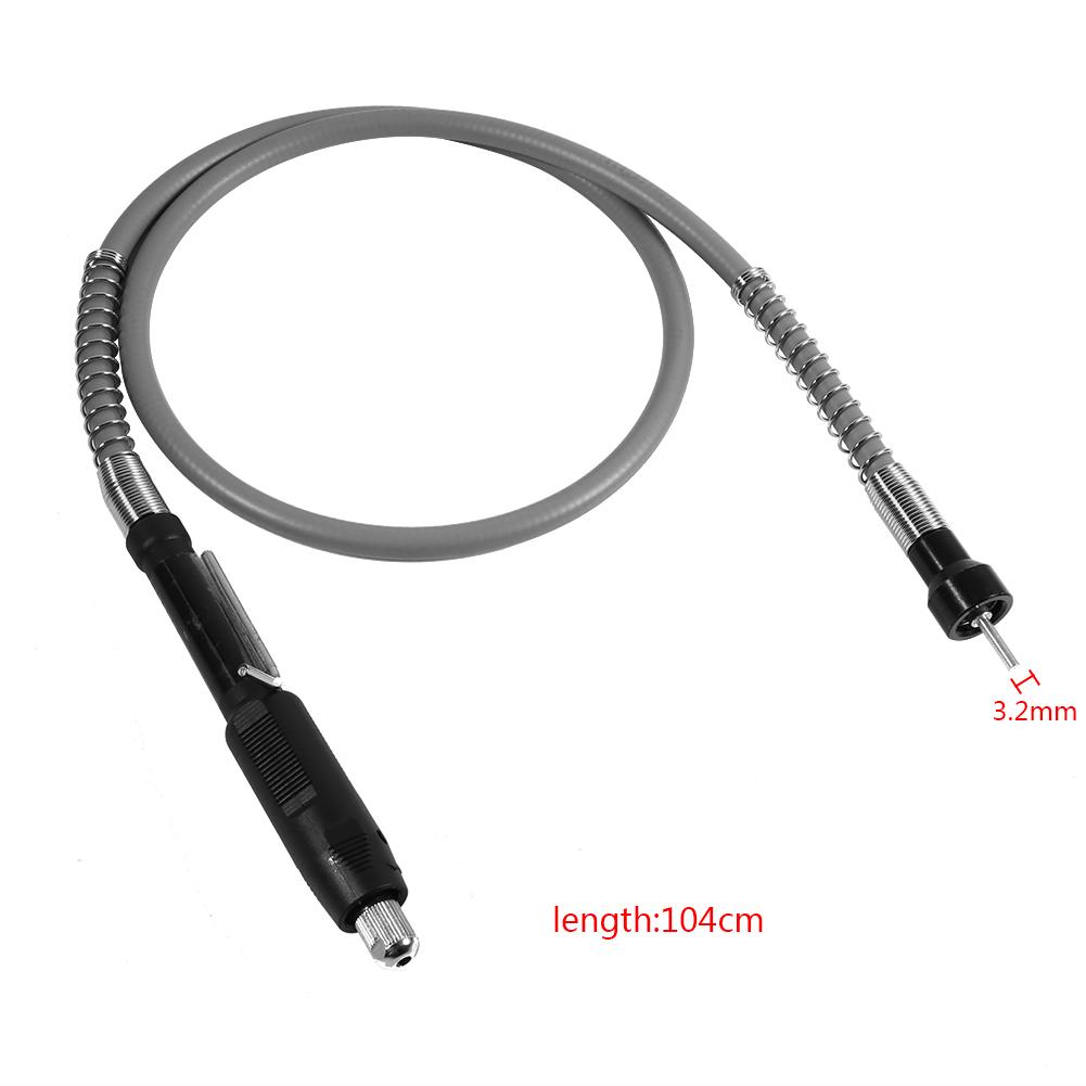 Extension Cord Flexible Shaft For Rotary Grinder Tool   M8 Keyless Chuck Clamping Dia. 3.2mm