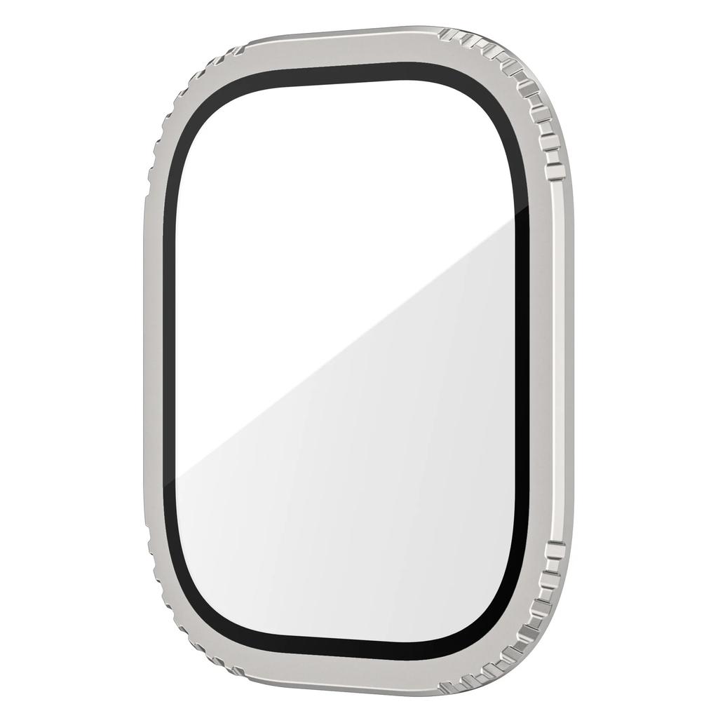Tempered Glass Screen Protector For Apple Watch Ultra 3 2 49mm Metal Bumper for Iwatch Ultra Frame Cover Anti-Scratch Film Case