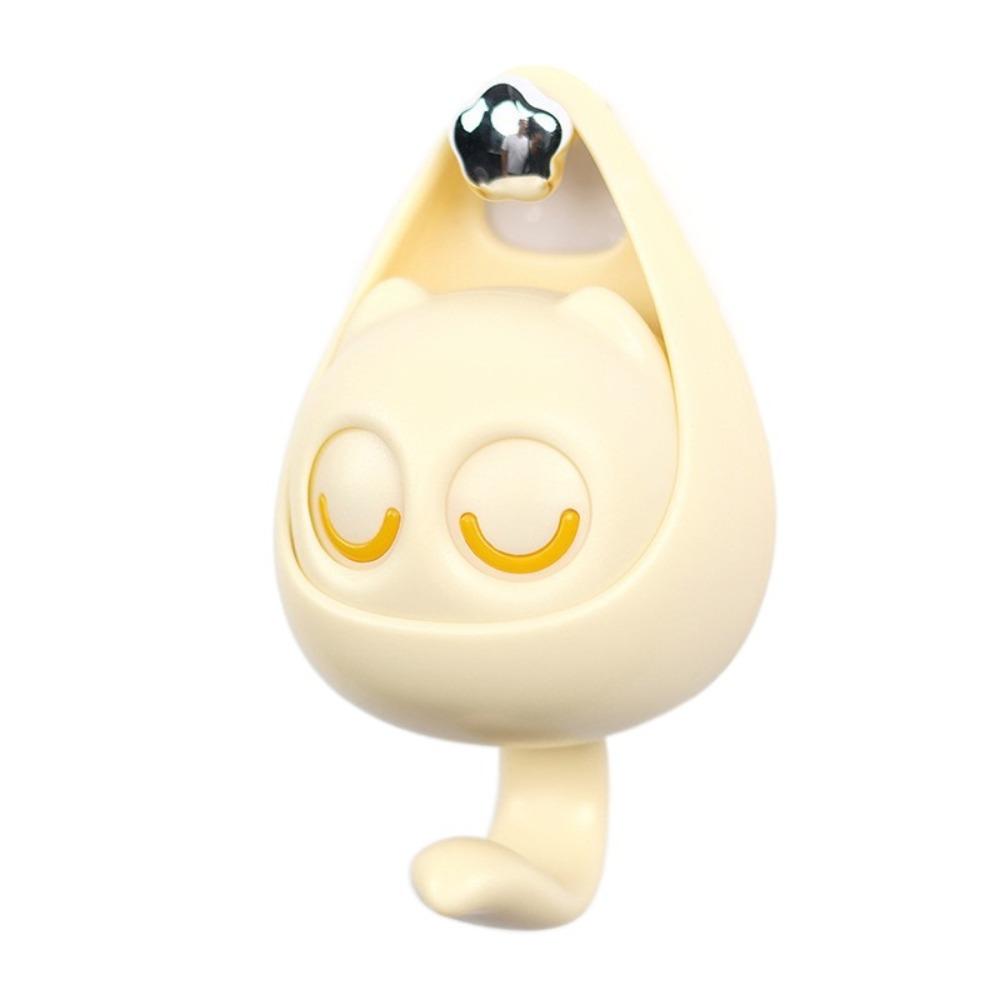 2pcs Self-adhesive Animal Decorative Hook Cartoon Wall Shlef Hanger  Storage Rack