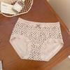 Ladies Summer Pure To Pure Cotton 7A Antibacterial Extension Crotch No Scar Middle Waist Triangle Briefs