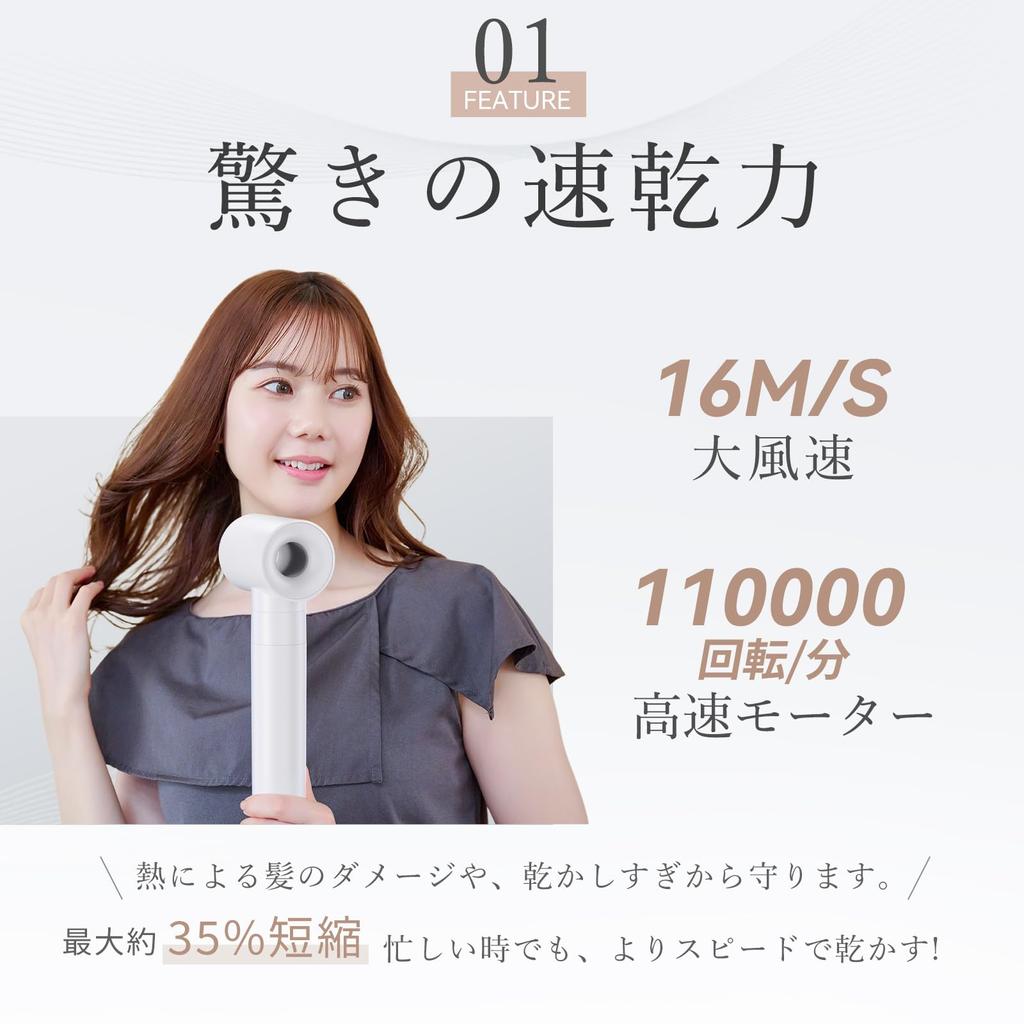 In Beautiful Hundred ANLAN Multi Curl Kuru Kuru Large Air Vysokorychlostní vlasy Rychlý hydratační rovný tepelný kartáč 200 milionů Negativní 3 úrovně