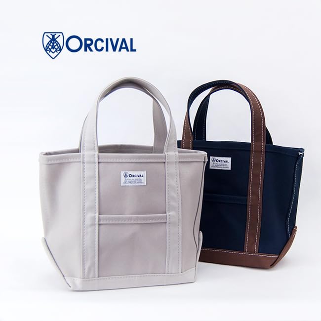 Geantă tote din pânză ORCIVAL S Mărime universală 921 [OR-H0285KWC] MARINE×HAZELNUT
