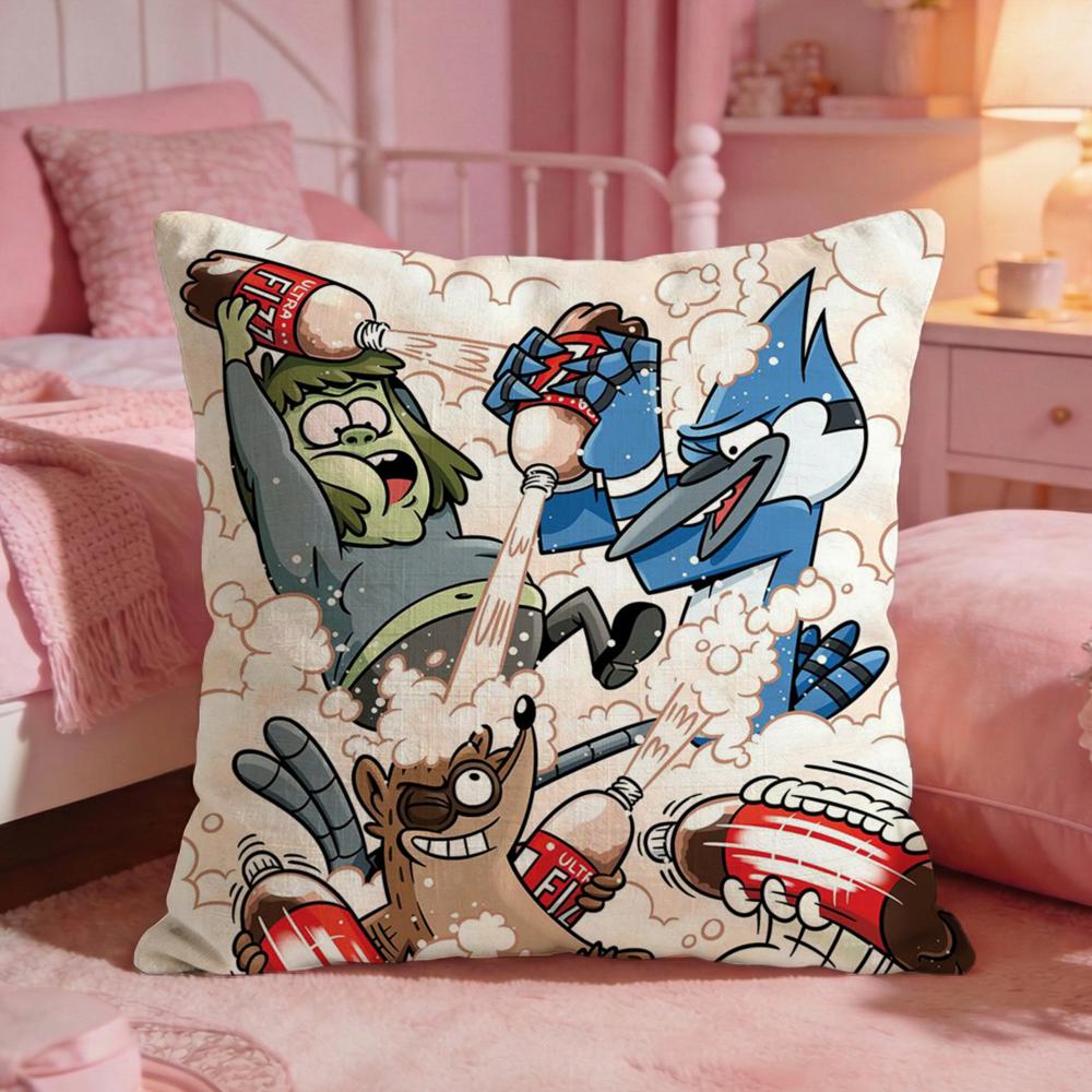 RRegular SShow Cushion Cover Premium Comfort Reversible Pillow Cove Two In One Design For Any Room Car Interior