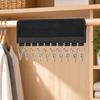 Small-Item Hanging Organizer Space-Saving Metal Hat Hanger Slim-Profile