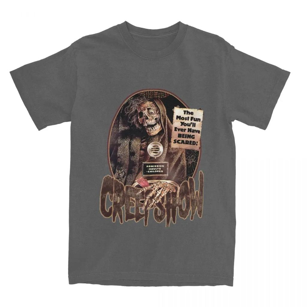 Summer Men Women's Creepshow The Most Fun T Shirt Accessories Scary Creepshow Movie Lover Fans  T-shirt Clothes Tee Shirt