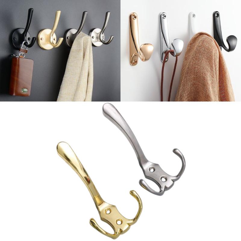 Zinc Alloy Closet Hook With Electrophoretic Finish For Bedroom And Bathroom Storage