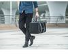 Portable Foldable Travel Bag with Large Capacity and Trolley Handle Attachment