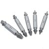 5-Piece Double-Ended Screw Extractor Bit Kit for Broken or Stripped Screws