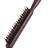 Natural Boar   Hair Brush Wooden Handle   Comb Hair Styling Tool for Salon Professionals and Home Use , 24cm