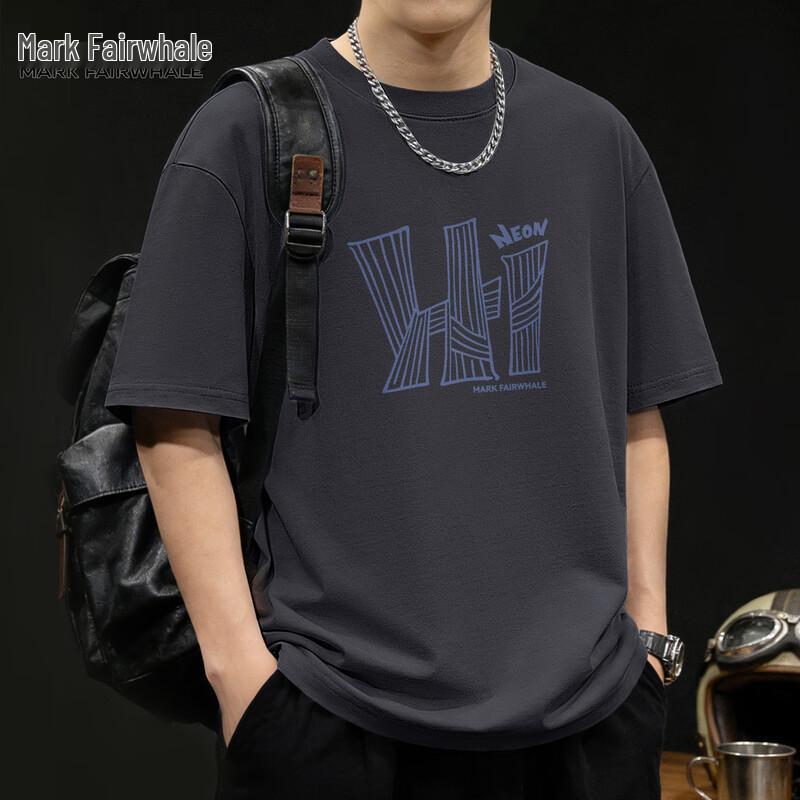 Mark Fairwhale Men s M-Line Graphic Cotton T-Shirt 2XL