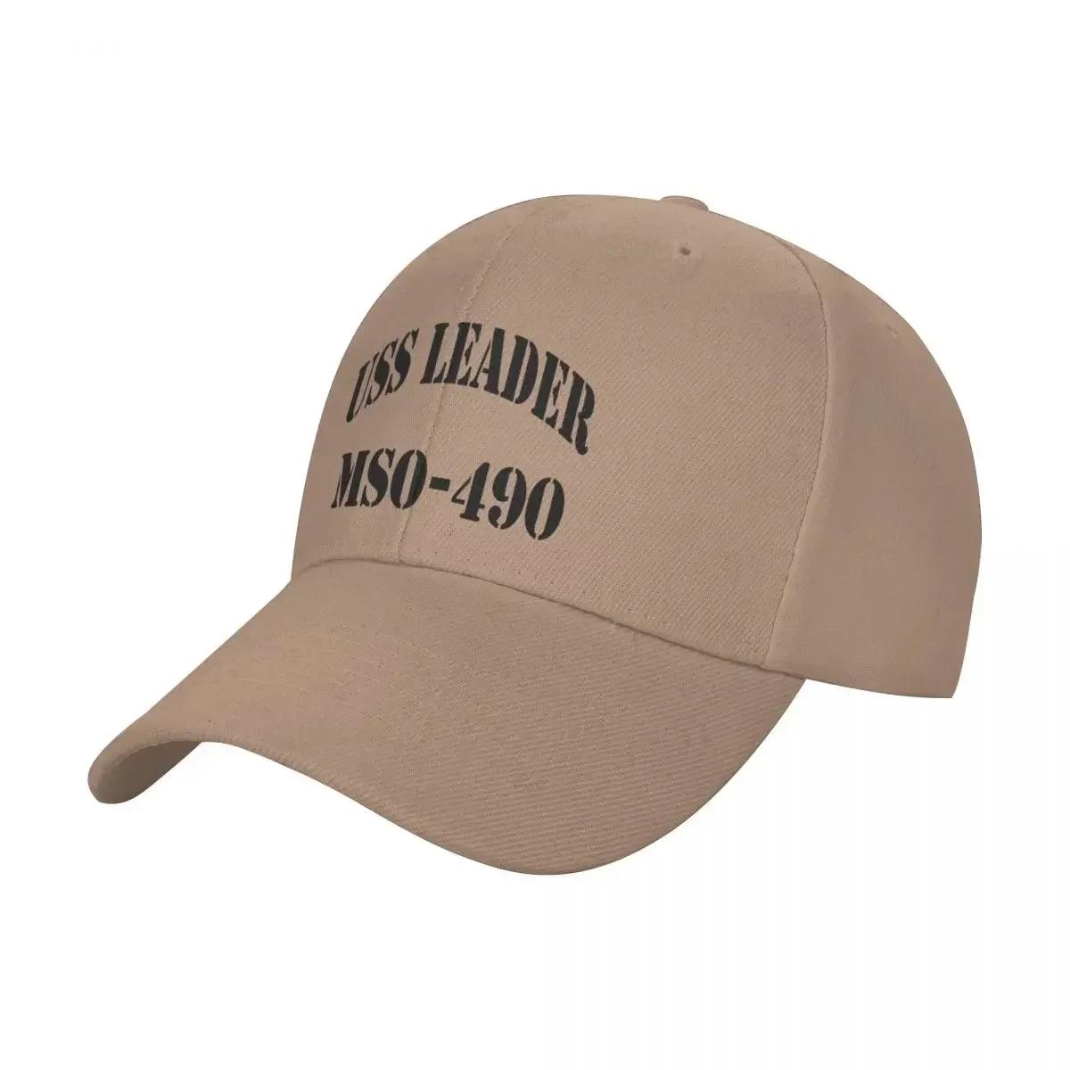 USS LEADER (MSO-490) SHIP S STORE Baseball Cap custom Hat Designer Hat Visor Hat Man For The Sun Women s Hats 2025 Men s