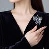 The "Yi Die" Brooch Is A High-end, Versatile and Elegant Crystal Butterfly Brooch with A Unique Design Sense