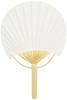 Shikoku Uchiwa Cool Breeze Postcard Morning Glory Design Fan, Unisex, News, Fan,