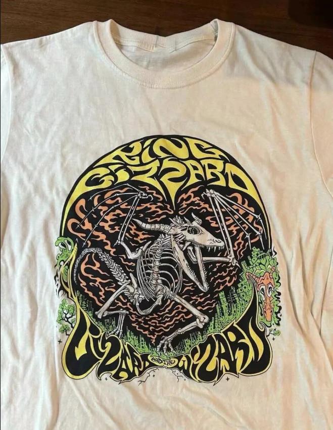King Gizzard And The Lizard Wizard - 2024 Tour Dragon T-shirt, S-4XL