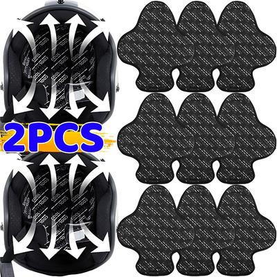 Almohadilla de relleno para casco de motocicleta transpirable, almohadilla de relleno para casco, almohadilla de aislamiento que absorbe el sudor y se seca rápidamente, accesorios