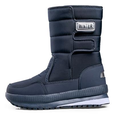 Fashion Women Snow Boots Non-slip Waterproof Winter Boots Lightweight Outdoor Ankle Boots Female Platform Shoes Thick Plush Snow Boots