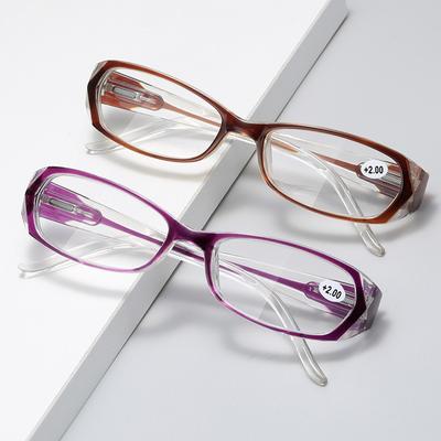 Retro Anti Blue Ray Reading Glasses Ladies Fashion Presbyopia Eyeglasses Women Computer Prescription Eyewear With +1.5 +2