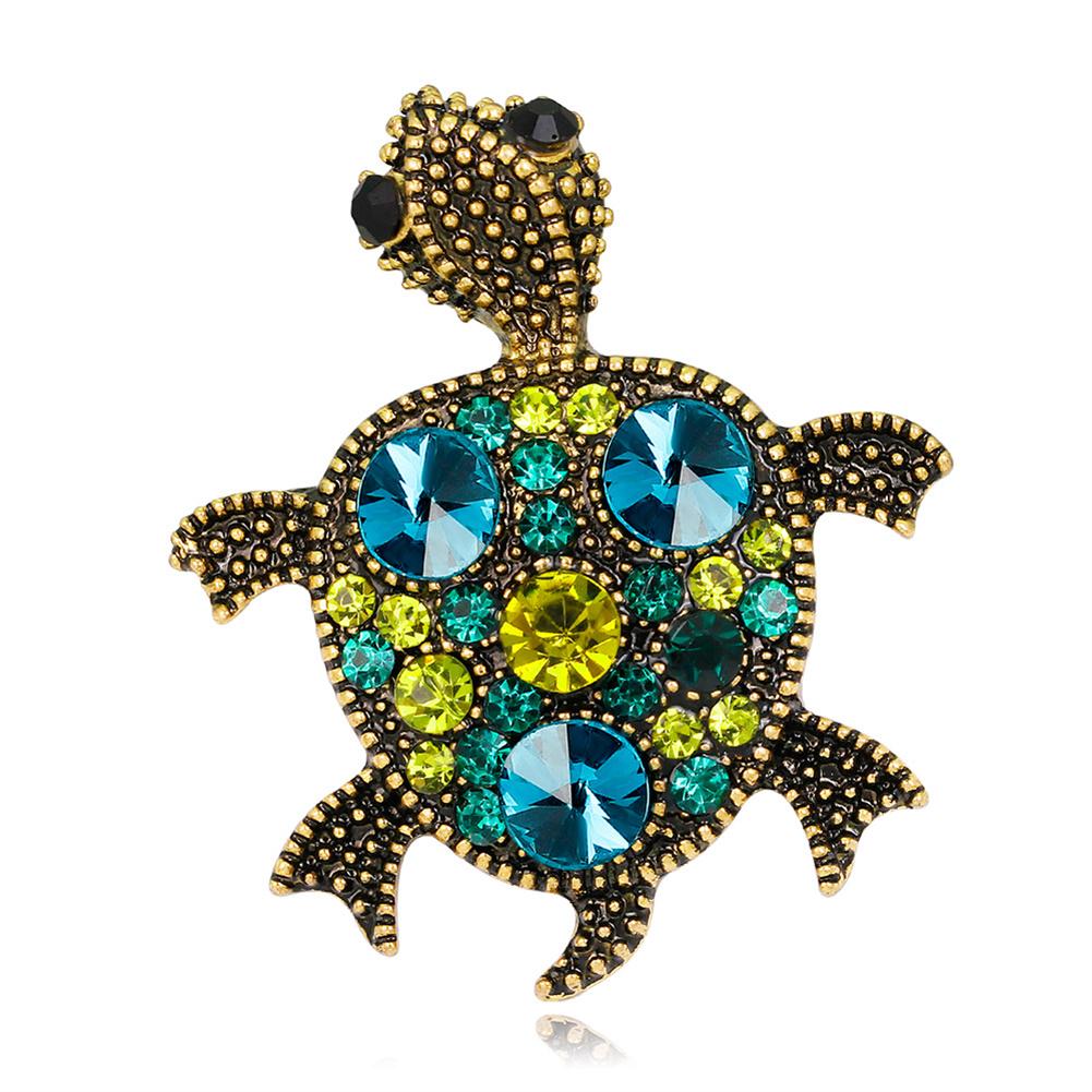 Women Girls Refined Creative Brooches Cute Unique Turtles Breastpin Birthday Xmas Gift
