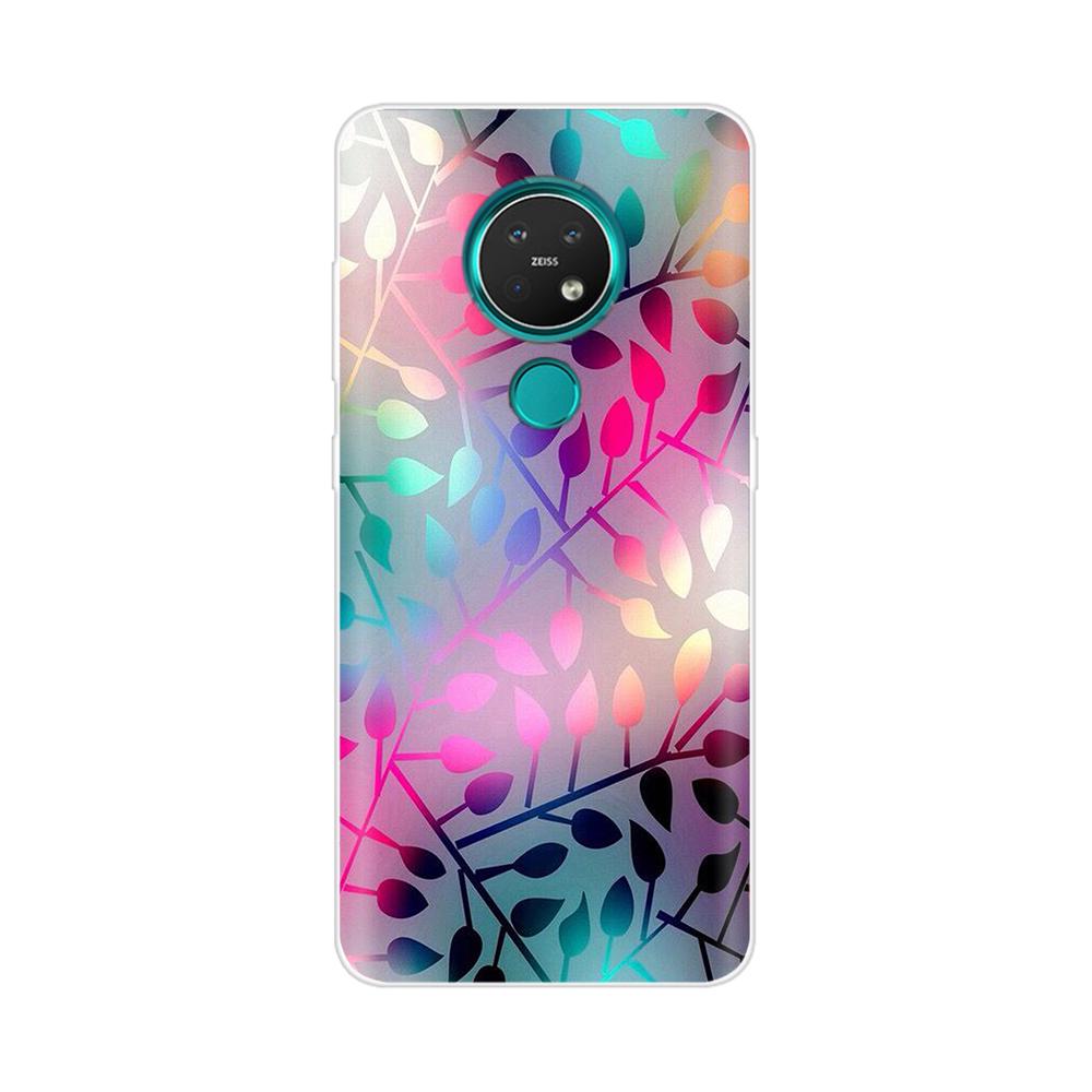 For Nokia 3.4 Back Cover Silicone Phone Case for Nokia 3.4 2020 Case 6.39 Inch Flower Funda Coque Capa Bumper Protect Shell Bag