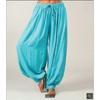 Summer Women's Solid Color Lantern Loose Pleated Drawstring Casual Ankle Sports Pants Harlan Pant