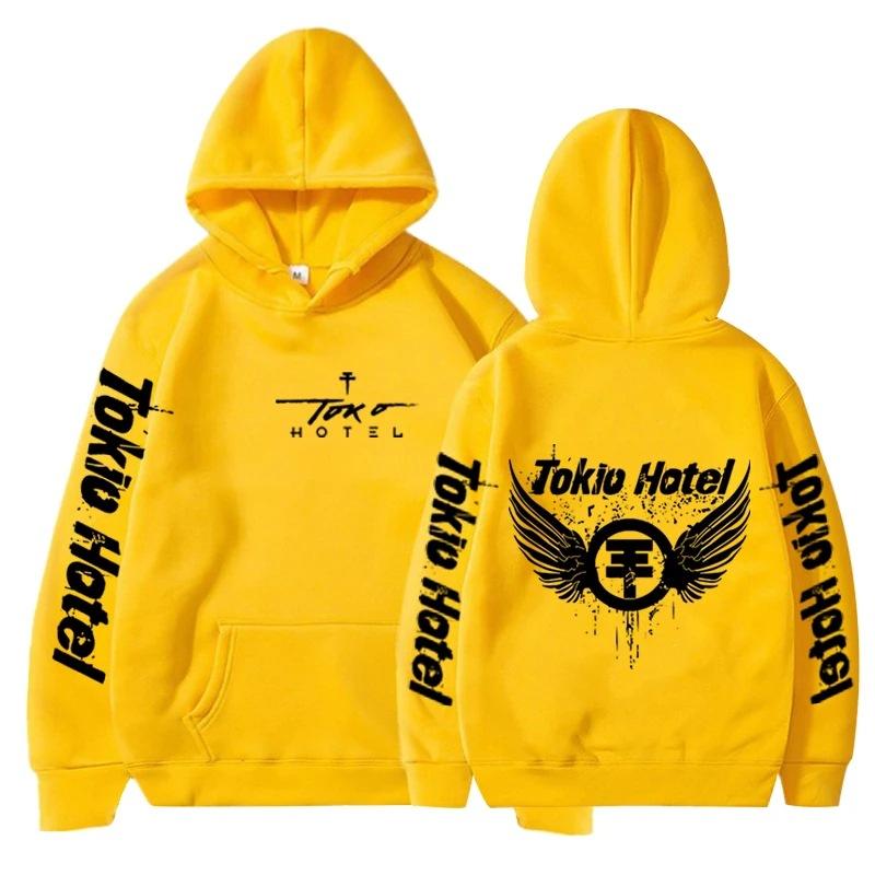 New Hoodies Tokio Hotel Sweatshirts Hoodies Tokio Unisex Autumn Winter Fleece Streetwear Tops