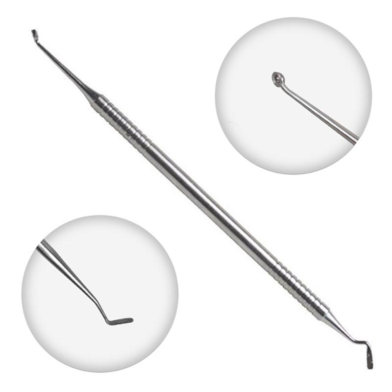 Dental Resin Filling Kit Molding Tools Light Cure Resin Filling Spatula Mixing Handle And Foam Pads Kit Teeth Whitening Tool