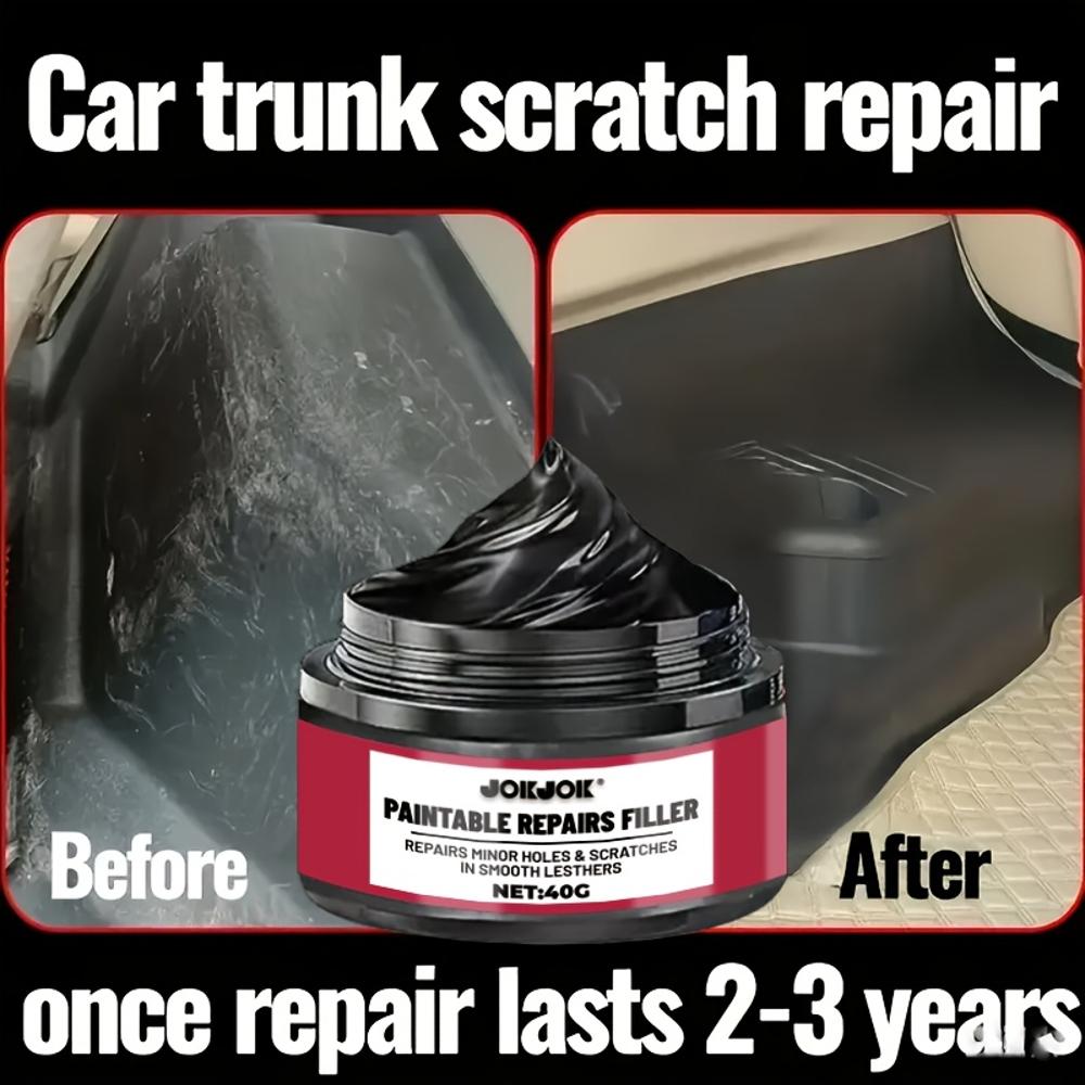 JOKJOK Automotive Interior Restoration Wax - Scratch Remover & Protective Paste for Cars, Trucks, SUVs - Quick Repair, Long-Last