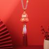 Gourd Shape Resin Car Pendant With Chinese Style Decor For Vehicle Interior Enhancement