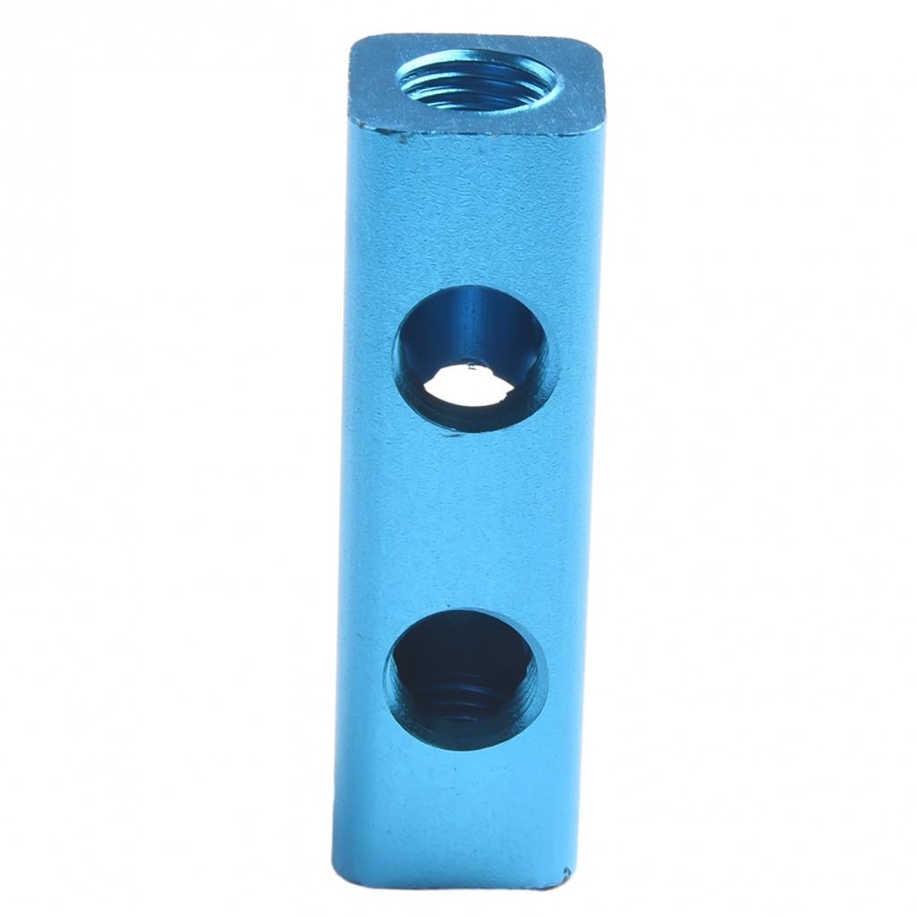Manifold Block Splitter Air Manifold Aluminum Manifold Blue