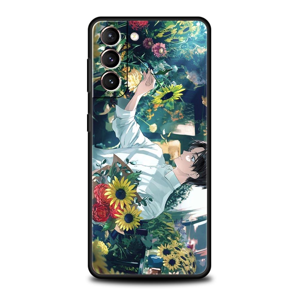 Anime Girl Art Scenery Soft Phone Case For Samsung Galaxy S23 S22 S21 S20 FE Ultra 5G S10 S10E S9 S8 Plus 10 20 Silicone Cover