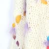 European & American Fashionable Hand-Crocheted Embroidered Round Neck Loose Fit Sweater Cardigan for Women - Autumn & Winter Collection