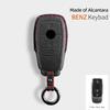 Interior Mouldings Alcantara Car Key Case Cover For Mercedes Benz W176 W177 W205 W206 W212 W213 W222 W223 W167 W463 X166 A C E S