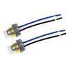 2Pcs 9005 9006 H10 Universal Adapter Wiring Harness Sockets Wire for Headlights Fog Light